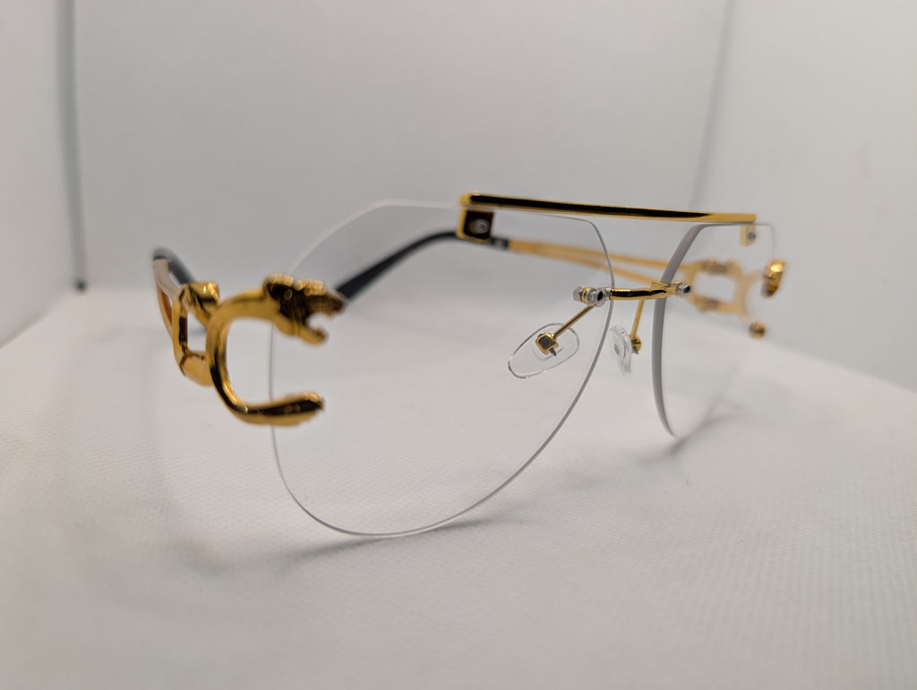 The Azure Panther Aviators- Trasnparent