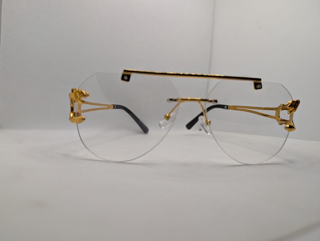 The Azure Panther Aviators- Trasnparent