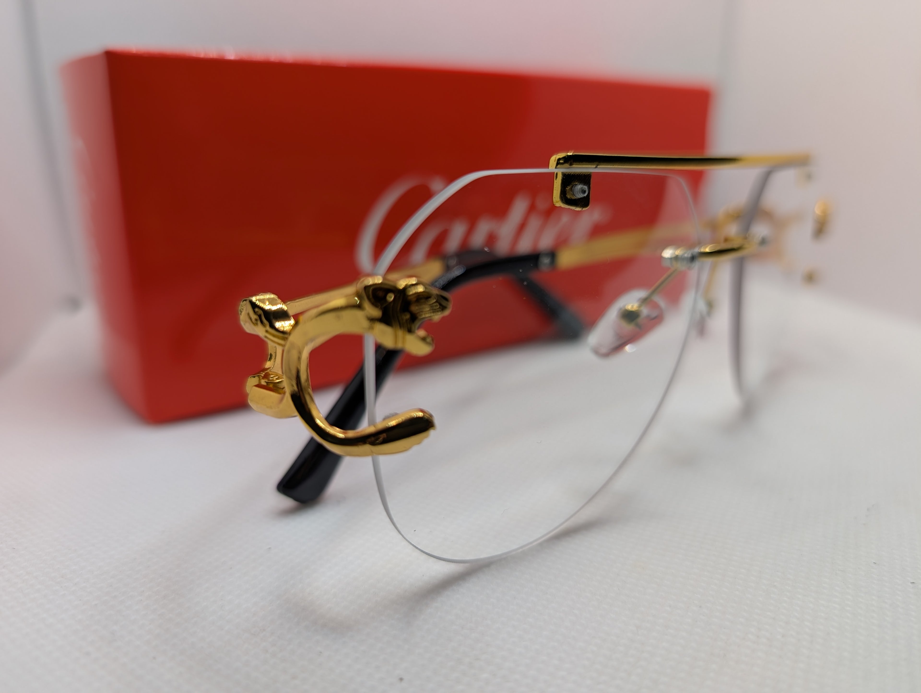 The Azure Panther Aviators- Trasnparent